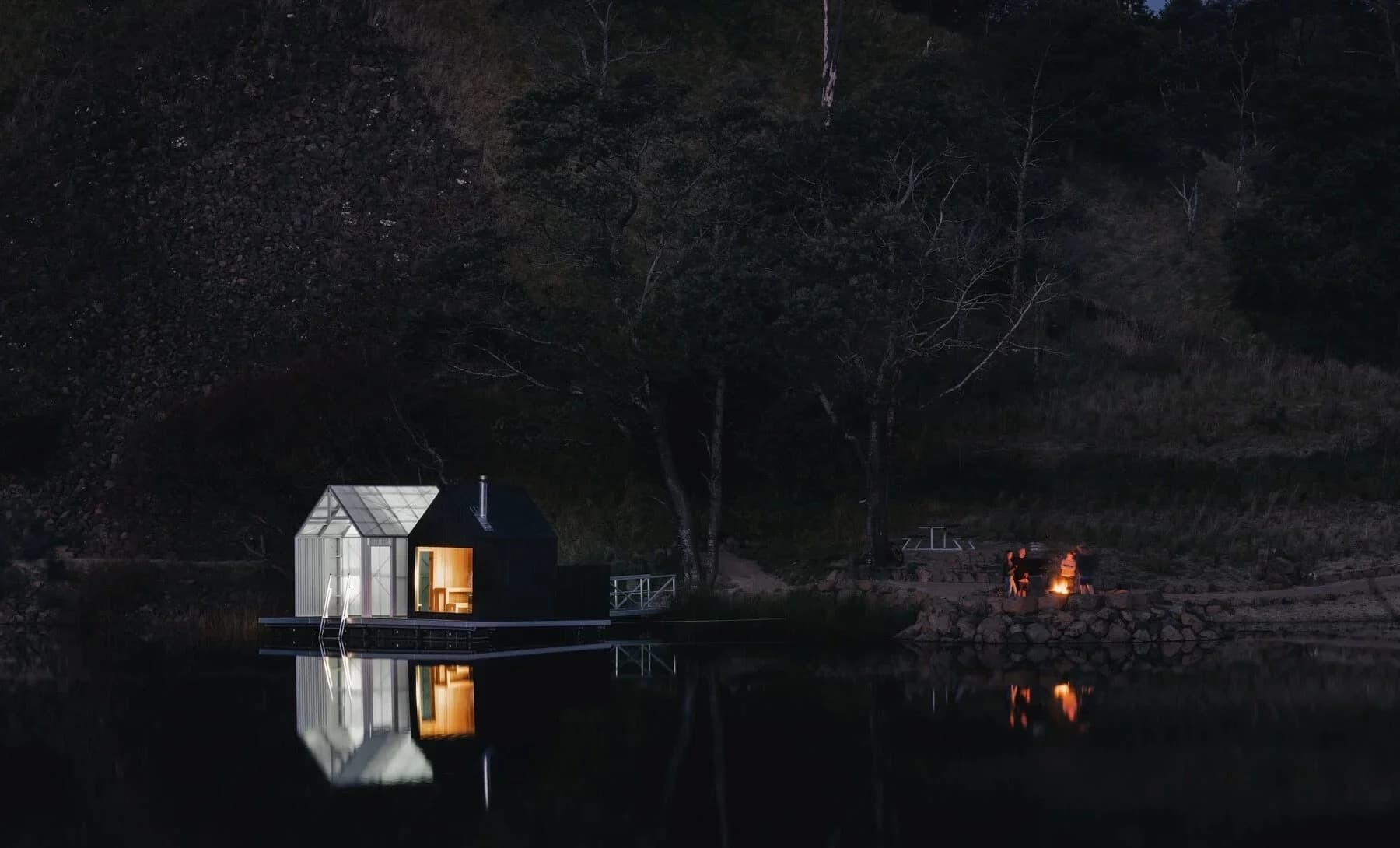 Floating Sauna Lake Derby, Derby, directory listing on Beauticate