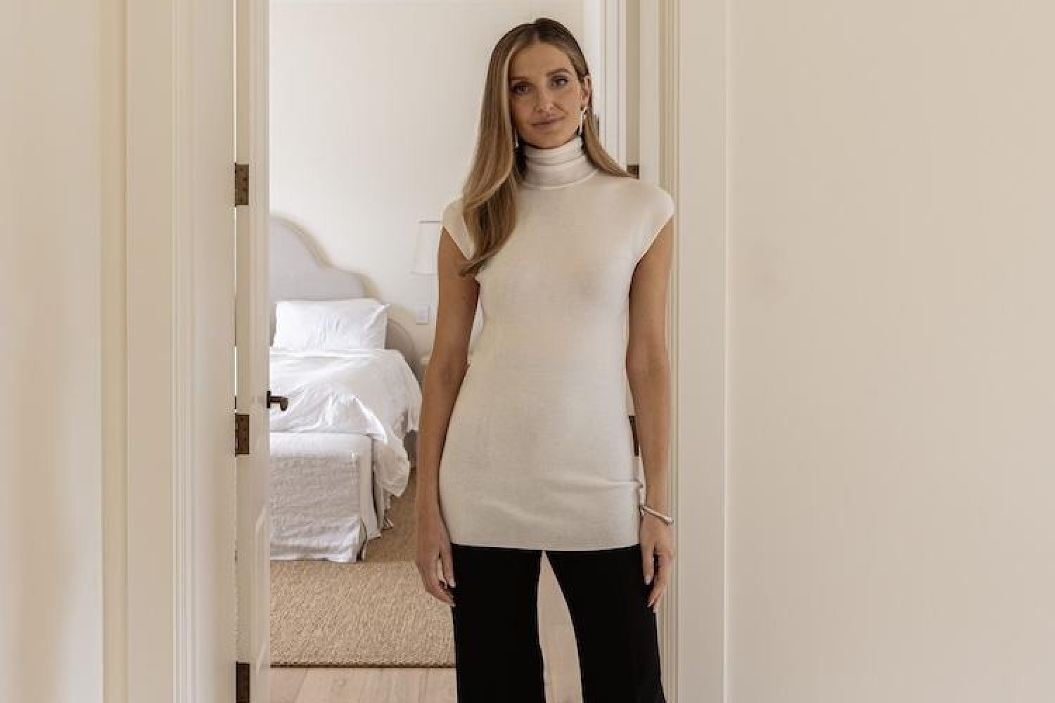 Kate Waterhouse at her Sydney beachside home for Beauticate