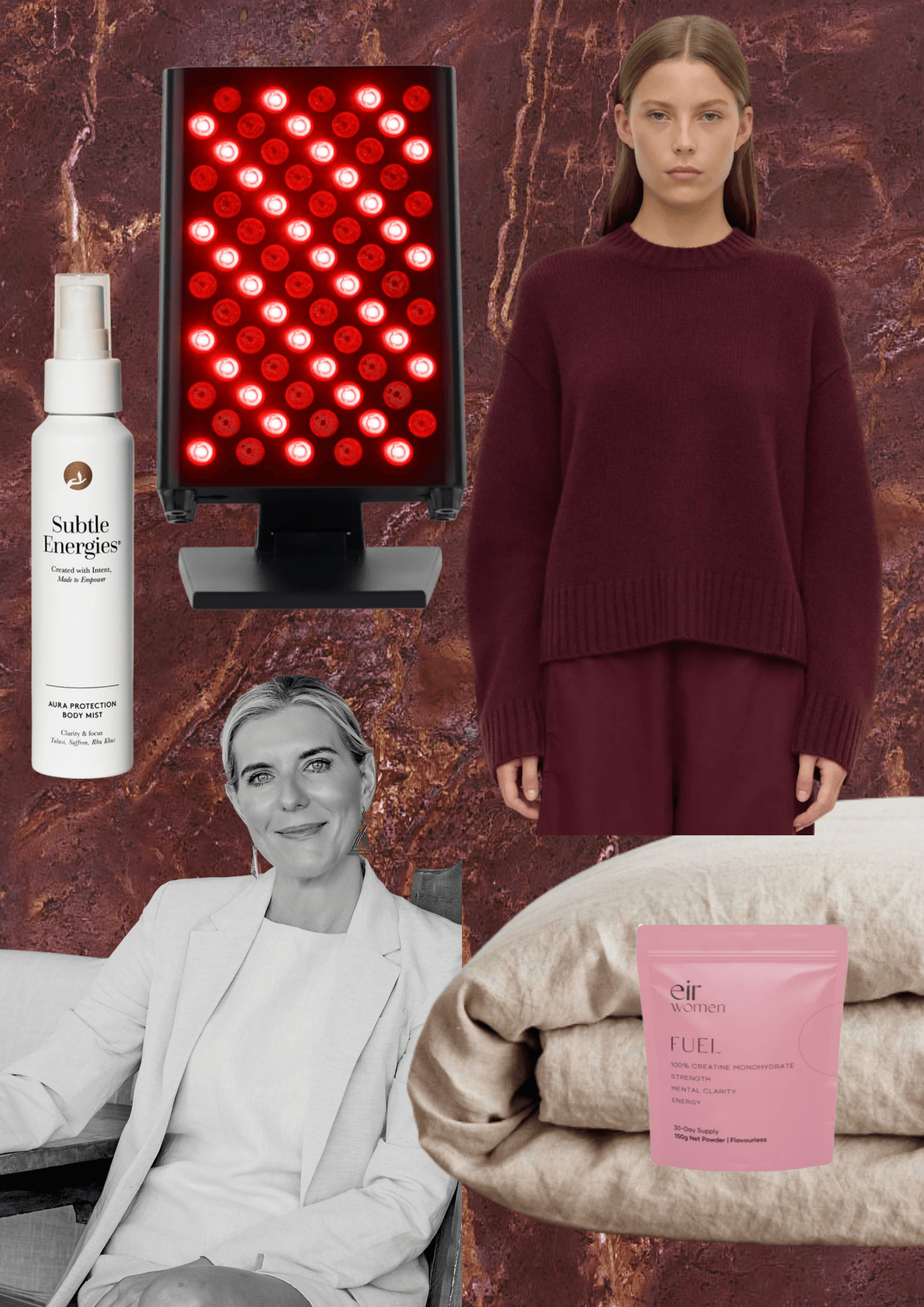 Camilla Thompson, Beauticate Wellness Editor, sharing her winter wellness routine and picks