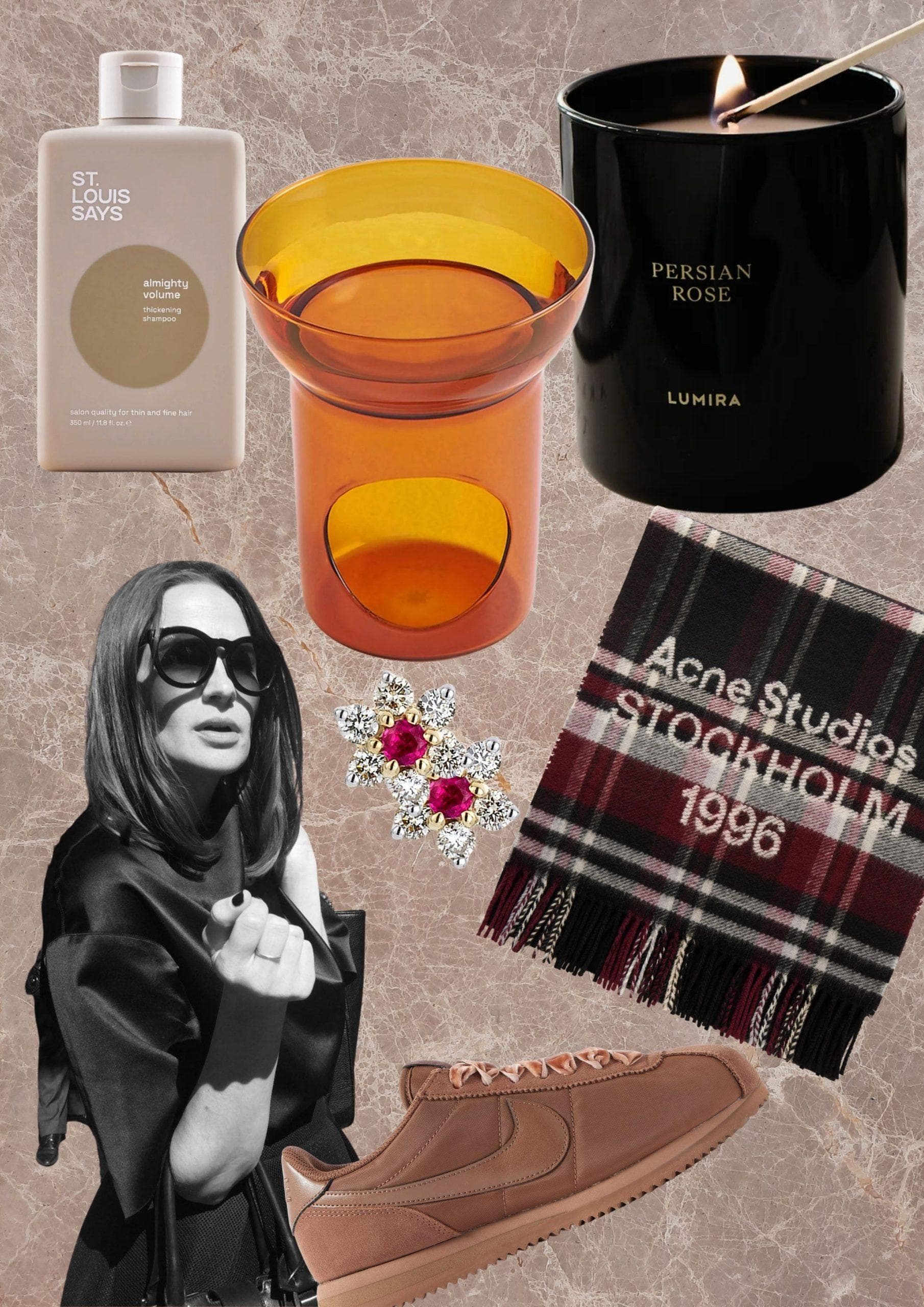Jayde Balderston, Beauticate Managing Editor, sharing her winter accessories and fragrance picks