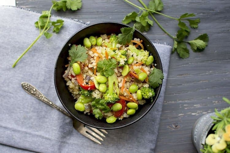 How To Make Veg-Loaded Cauliflower Fried 'Rice'