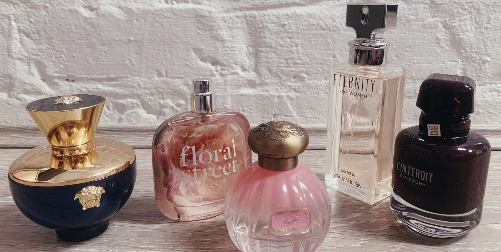 Summer fragrance edit featuring Givenchy, Calvin Klein and Versace scents