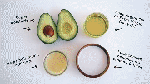 Diy avocado hair mask healthy hair naturally
