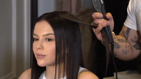How to get shiny glass hair
