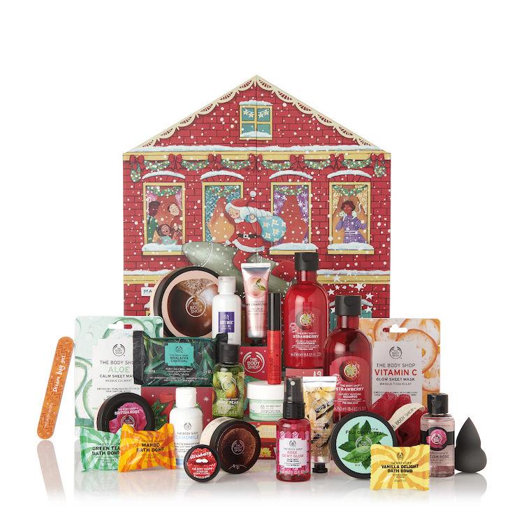The body shop deluxe advent calendar
