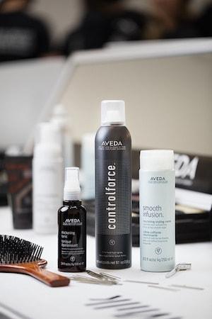 Roji Uses Lush Natural Aveda Products on All Clientele