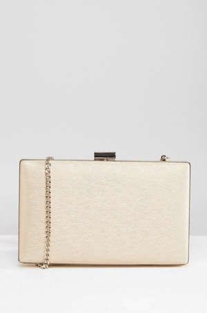 Dune Shimmer Clutch Bag