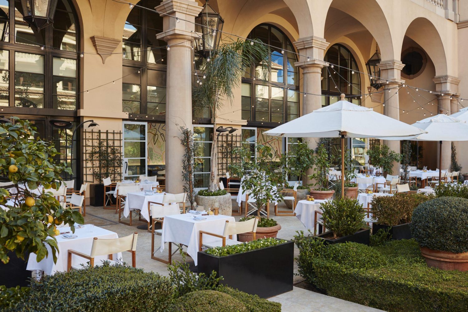 The Maybourne Beverly Hills, The Terrace restaurant