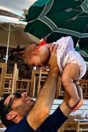 Damo and Lulu Enjoying Their Time at the Stylish Cala Bonita