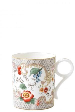 Wedgwood wonderlust rococo flowers mug