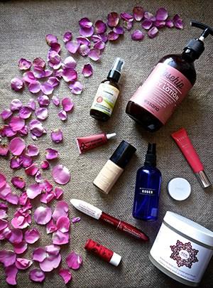 Josie Cossets Her Celtic Skin with Alcohol Free and Rose-...