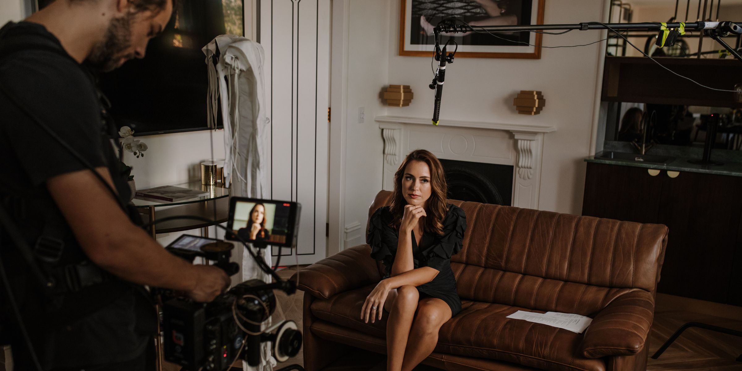 Behind the scenes at the Beauticate Shop launch shoot