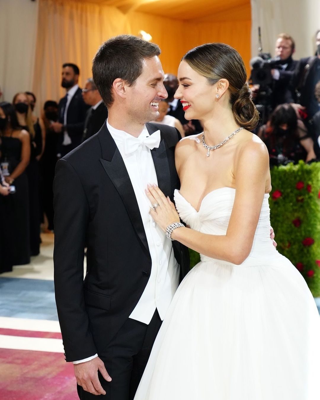 Miranda Kerr and Evan Spiegel