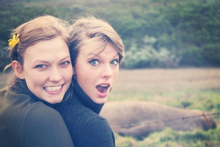 072915 karlie kloss instagram taylor swift